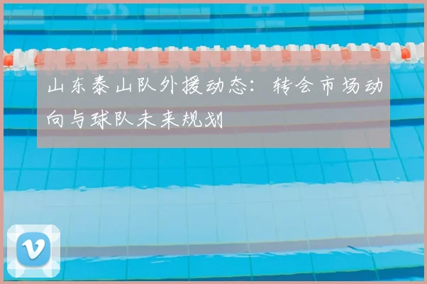 山东泰山队外援动态：转会市场动向与球队未来规划