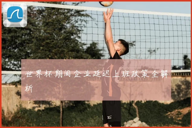 世界杯期间企业延迟上班政策全解析