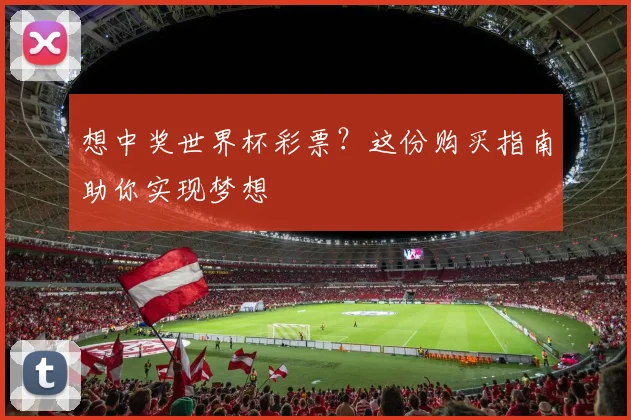 想中奖世界杯彩票？这份购买指南助你实现梦想